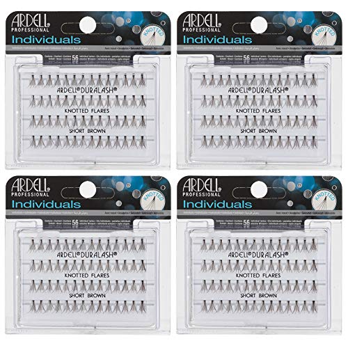 Ardell Knotted Short Brown Lash Clusters - Natural Volume, 4 Pack