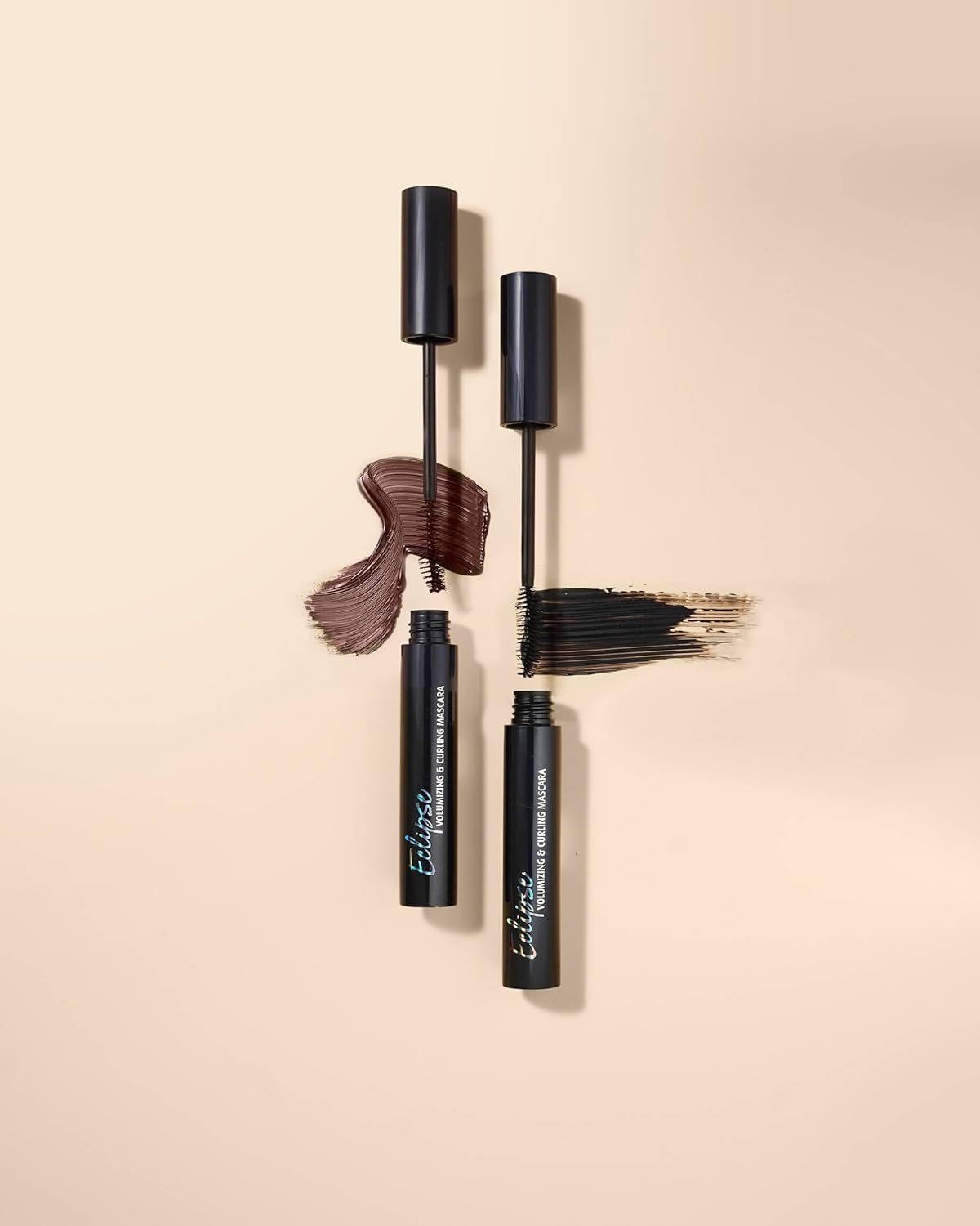 Eclipse Volumizing & Curling Mascara - Black | Vegan Tubular Formula That Easily Removes With Warm Water