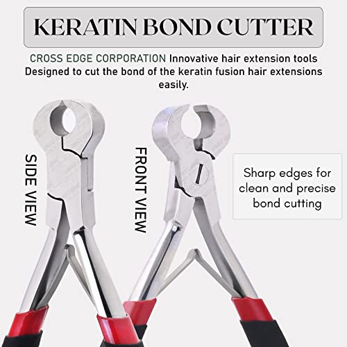 My Hair Tools Keratin Bond Cutter for Hair Extensions, Stainless Steel