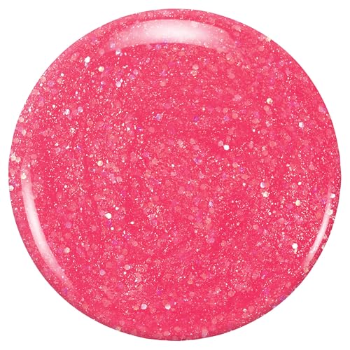 ZOYA Harper Pink Glitter Jelly Nail Polish - Vegan, Big 10 Free, Long-Wearing