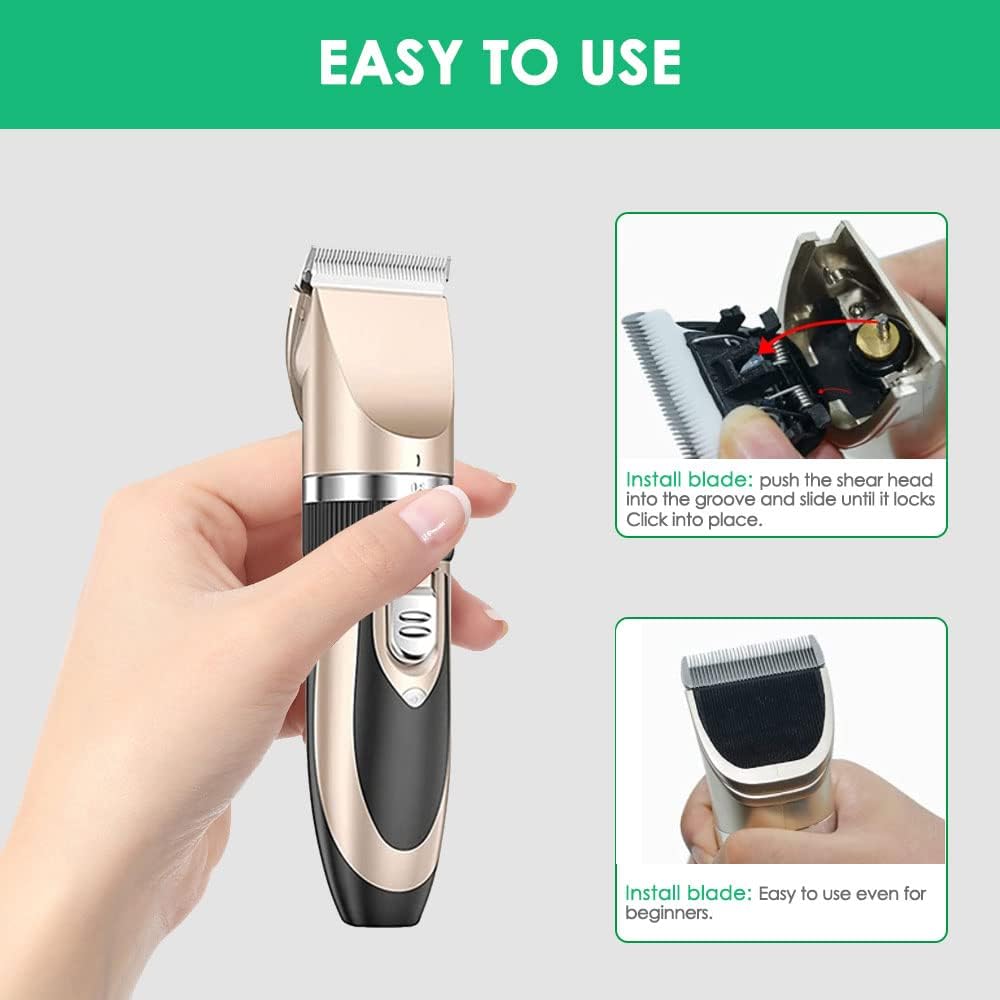 Replacement Blade for Dog Clippers - Compatible with Oneisall Low Noise Cordless Electric Clippers | Quiet Hair Cutting Head