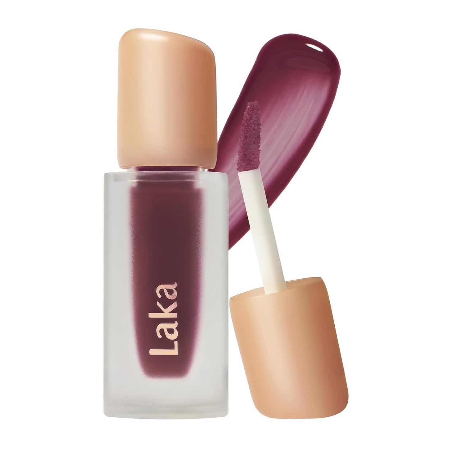 Fruity Glam Tint Lip Stain - Hydrating, Lightweight, Buildable Color | K-Beauty #101 Joyful, 4.5g/0.15oz