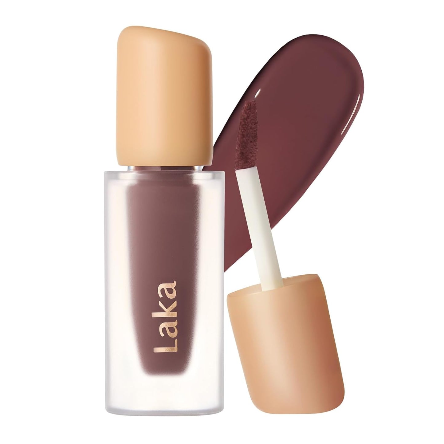 Fruity Glam Tint Lip Stain - Hydrating, Lightweight, Buildable Color | K-Beauty #101 Joyful, 4.5g/0.15oz