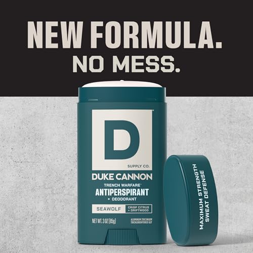 Duke Cannon Seawolf Aluminum-Free Deodorant for Men - 3 oz