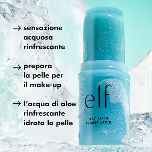 e.l.f. Stay Cool Primer Stick, Hydrating Gel Face Primer (Pack of 2)