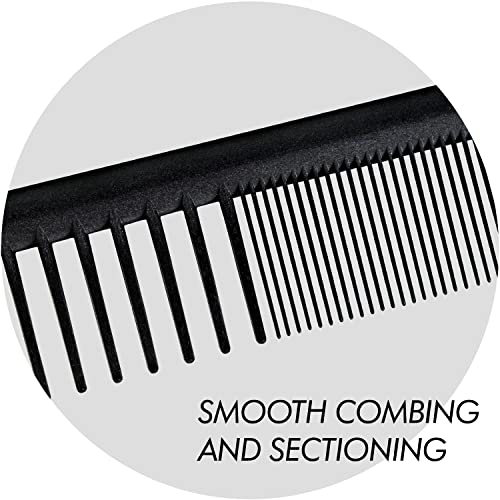 Sam Villa Signature Series Black Professional Hair Cutting & Parting Comb - 1 Pack
