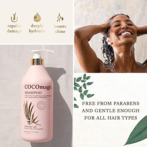 CocoMagic Nourishing Shampoo with Coconut Oil & Botanical Extracts - 32 oz