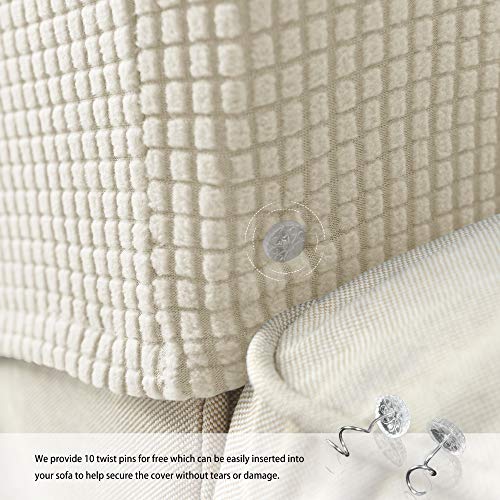 Soft Stretch Plush Couch Arm Covers – Set of 2 for Chairs & Sofas