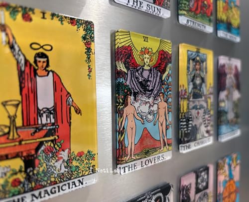 Tarot Card Fridge Magnet - The High Priestess Acrylic Decor