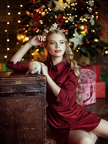 New Year Eve Glitter Star Headband B for Women & Girls - Holiday Party Hair Accessory