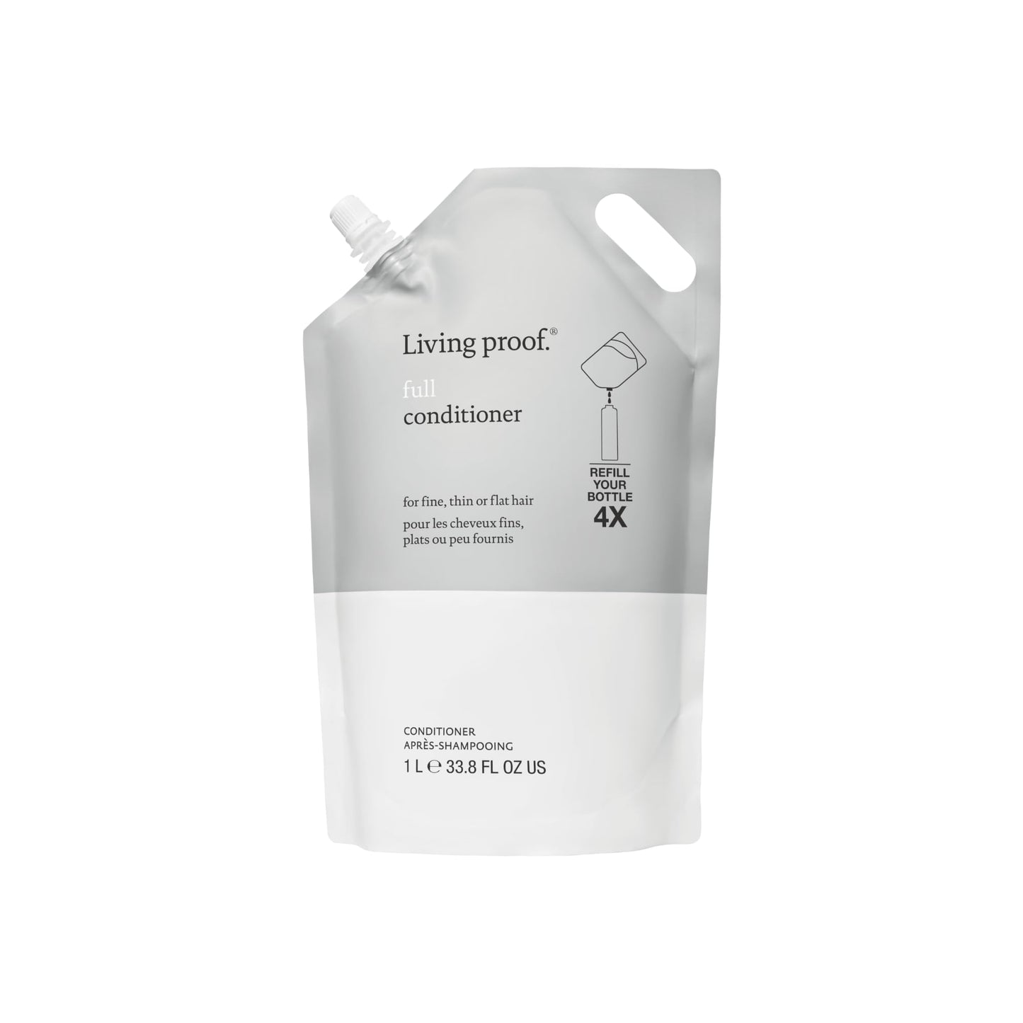 Living Proof Full Conditioner, Volumizing & Moisturizing Conditioner for Women, Paraben & Silicone Free, Safe for Color Treated Hair, 33.8 oz