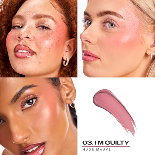 Glowmance Bundle - High Pigment, Buildable Luminous Glow | Includes Lip Liner, Cheek & Liquid Glow