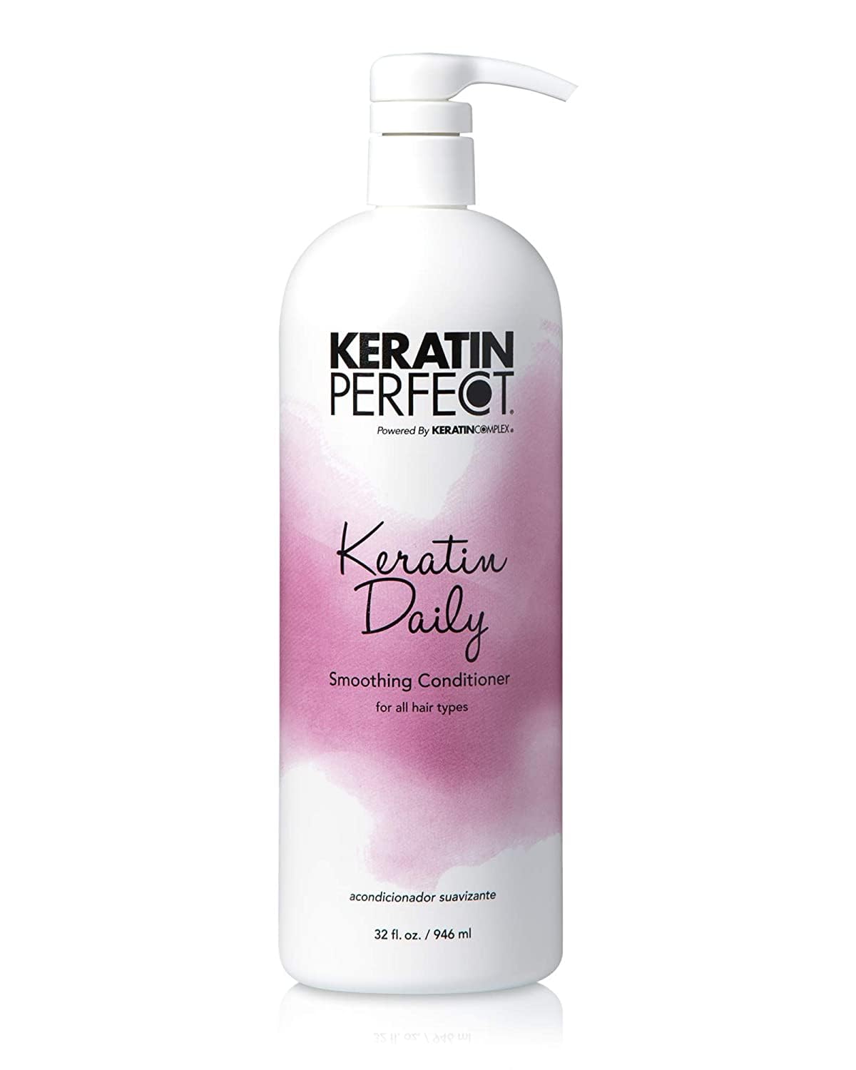 Keratin Perfect Daily Smoothing Conditioner - 32oz | Frizz Control & Shine
