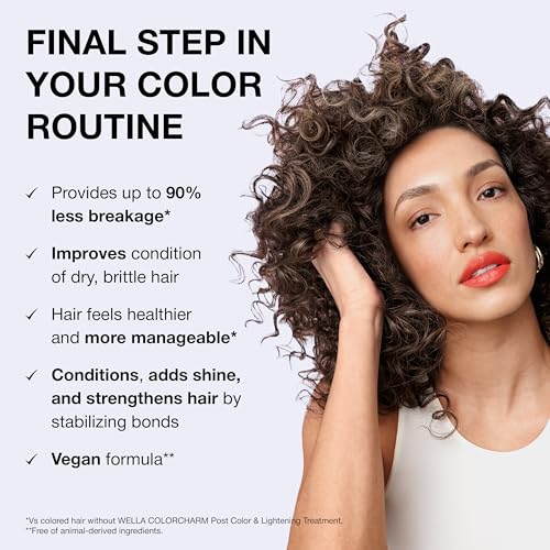 Wella ColorCharm Post Color Treatment | Bond Building Shine & Strength | 1 Fl Oz