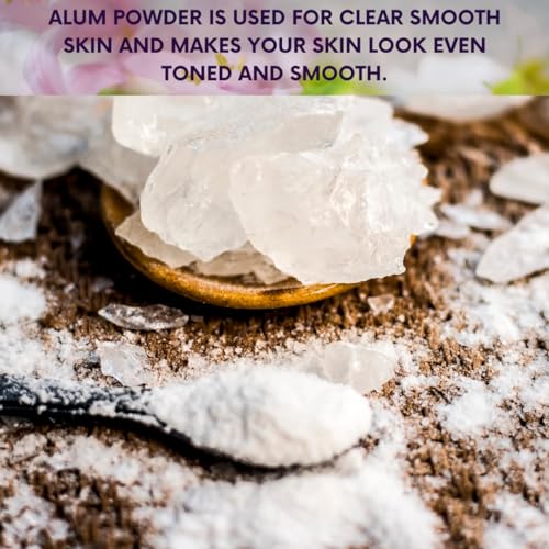 Natural Alum Powder for Skin & Water Purification - 5 lbs / 2.27 kg from mGanna