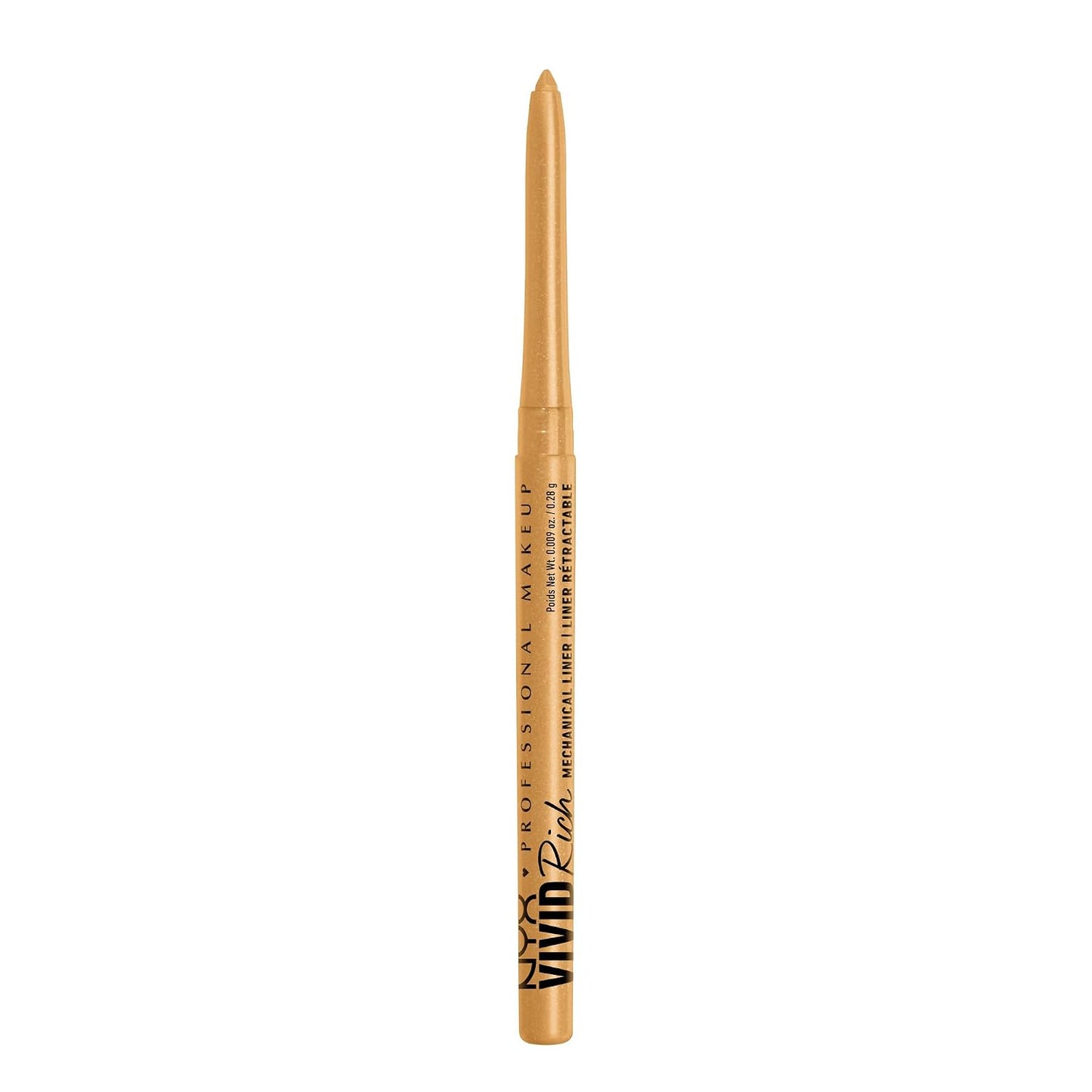NYX Mechanical Eye Pencil - Vivid Deep Blue Retractable Eyeliner | Creamy Formula, Sapphire Bling