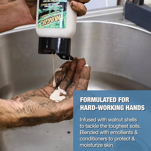 Zenex Magic Hand Soap - Industrial Hand Cleaner 400ml (13.53 Fl Oz)