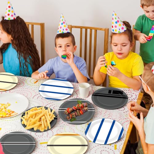 Galaxy Movie Star Theme Party Plates - 48 Disposable 7-Inch Paper Plates