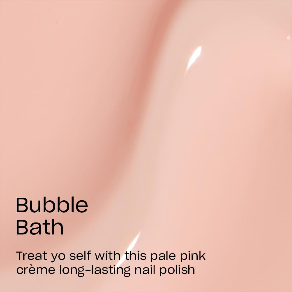 OPI Infinite Shine Bubble Bath - Sheer Nude Pink Crème Nail Polish | Vegan, Long-Lasting, Gel-Like Finish