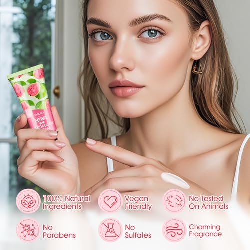 VISCOO 7 Pack Mini Hand Cream Gift Set for Women - Moisturizing Travel Size