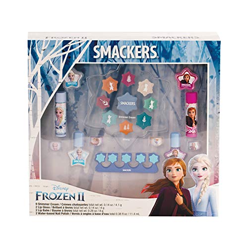 Disney Frozen II Makeup Set for Girls - Lip Gloss, Nail Polish & Accessories