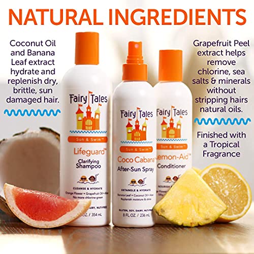 Fairy Tales Sun & Swim Lemon-Aid Kids Conditioner - 8 oz