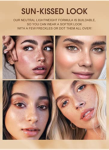 Freckle Pen 2 Pack - Natural Waterproof Makeup in Chestnut & Dark Brown - Equusecured