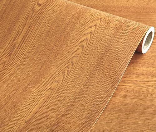 TOOLDECO Self-Adhesive Wood Grain Wallpaper - 15.8" x 138"