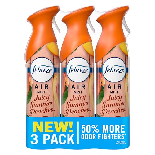 Febreze Air Mist Juicy Summer Peaches Air Freshener Spray 8.1oz