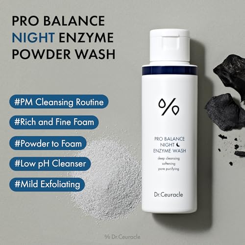 Dr.Ceuracle Pro Balance Enzyme Powder Face Wash - Night Cleanser 1.76 oz