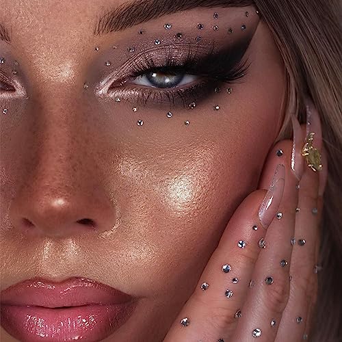 Self-Adhesive Face Gems & Rhinestones for Makeup - 1120pcs