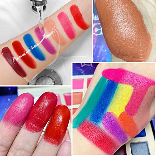 DE'LANCI 25-Color Professional Lipstick Palette - Moisturizing Lip Makeup