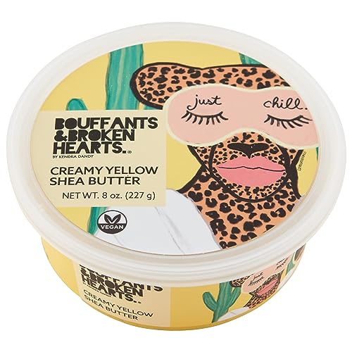 Ashanti Naturals Yellow Shea Butter 8oz - Natural Body & Hair Moisturizer