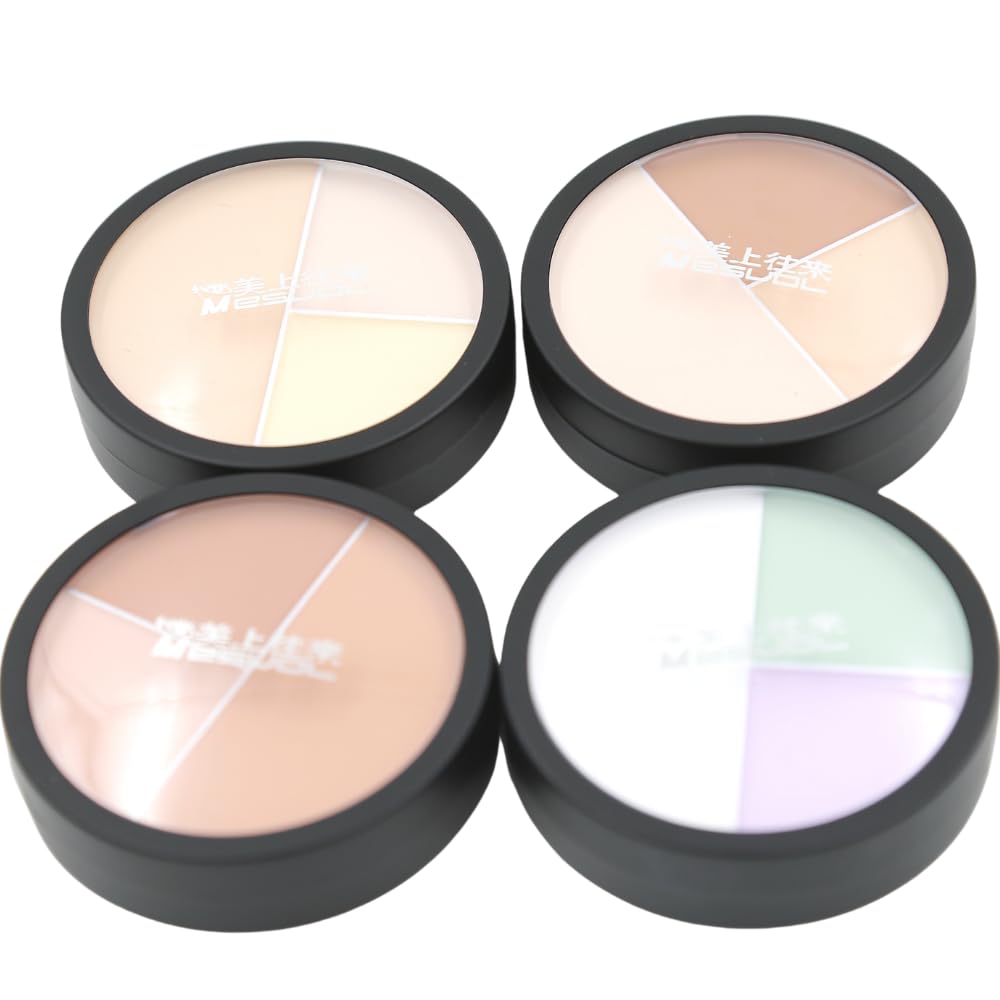 3 Color Concealer Cream - Contour & Correct Skin Imperfections | Shade 02