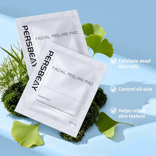 Glycolic Acid Exfoliating Pads for Radiant Skin - 30 Treatments