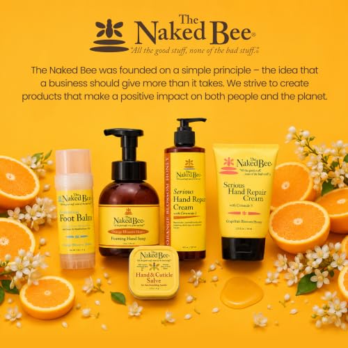 The Naked Bee Orange Blossom Honey Foaming Hand Soap, 12 oz