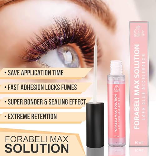 Forabeli Lash Bonder for Eyelash Extensions - Curing Accelerator & Sealer