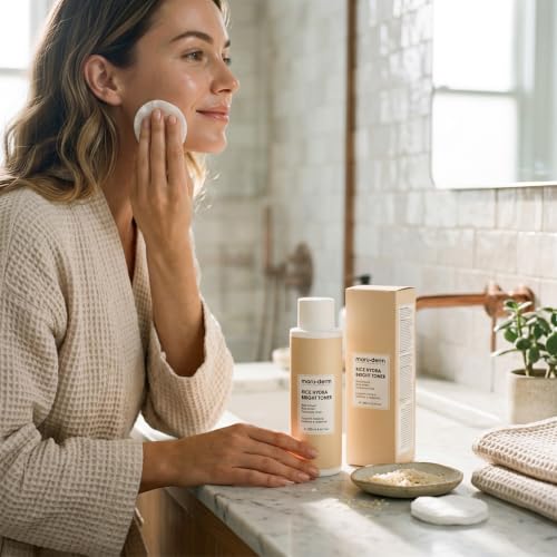 Maruderm Rice Extract Brightening Toner for Dull & Sensitive Skin 250ml