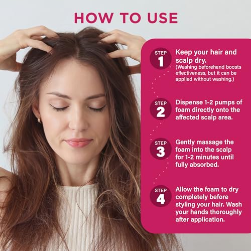 5% Minoxidil Foam for Women Hair Growth: Extra Strength Hair Regrowth Treatment ? Revitalize Hair Follicles & Regrow Thicker, Fuller Hair ? Hair Loss Solution