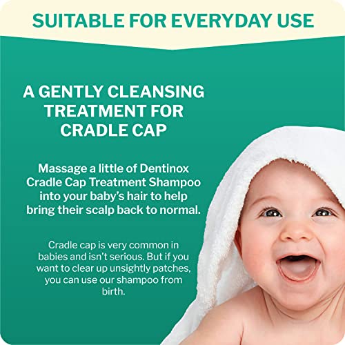 Dentinox Cradle Cap Baby Shampoo 125ml | Gentle Relief for Newborns