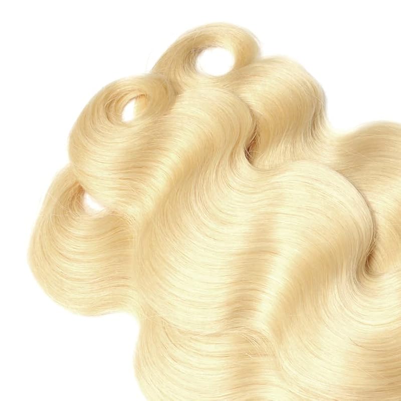 Biottihair 613 Blonde Body Wave Human Hair Bundles - Brazilian Virgin Remy