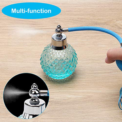 Coolrunner Vintage Refillable Perfume Bottle - 100ml Crystal Glass Atomizer