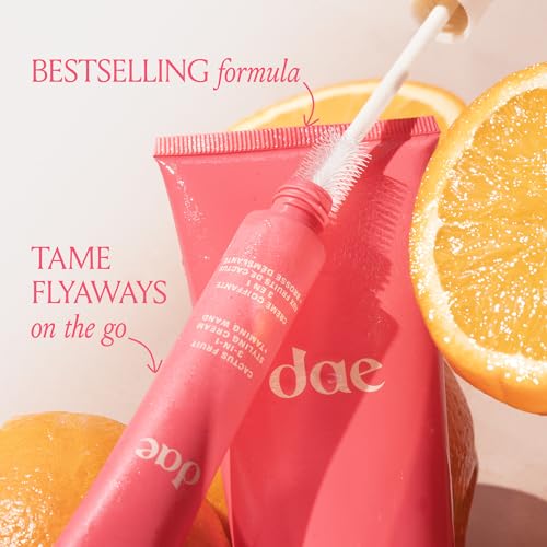 DAE Cactus Fruit 3-In-1 Styling Cream & Taming Wand - Tame Flyaways, Smooth Frizz, Style Edges (0.6 oz.)
