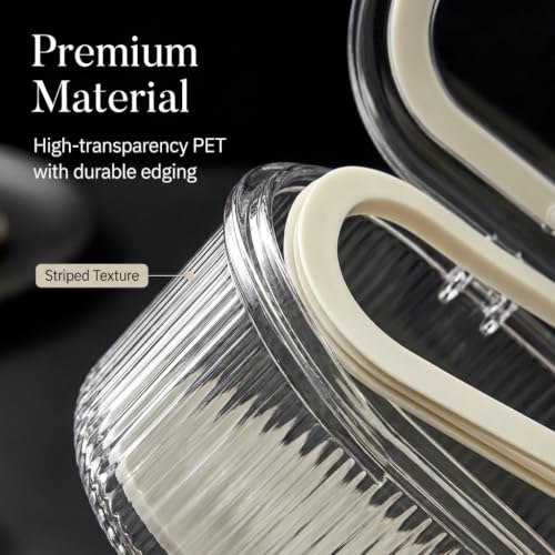Flatware Tray with Lid - Durable Utensil Organizer for Easy Storage