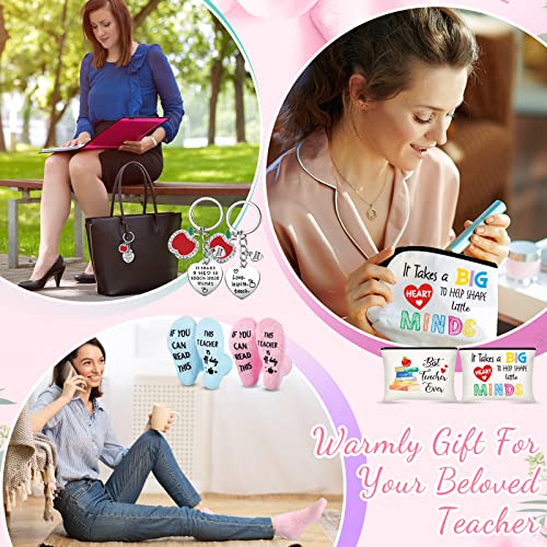 6-Piece Teacher Appreciation Gift Set - Best Teacher Ever White Collection