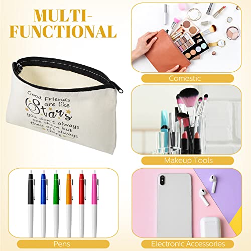 18-Piece Friendship Gift Makeup Bags for Women - Travel Organizer
