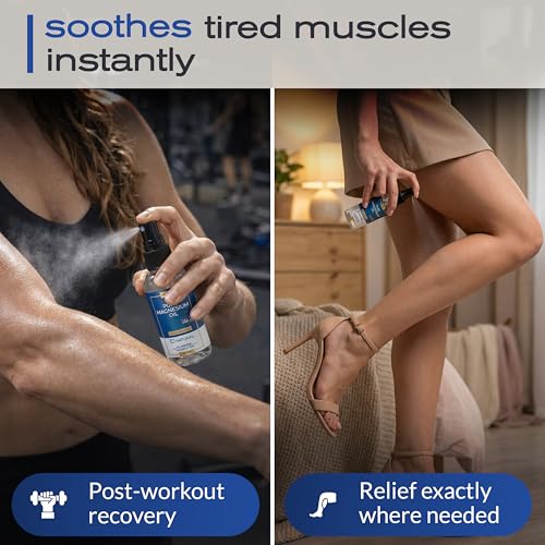 Magnesium Oil Spray for Sleep & Muscle Relaxation - 2 Oz