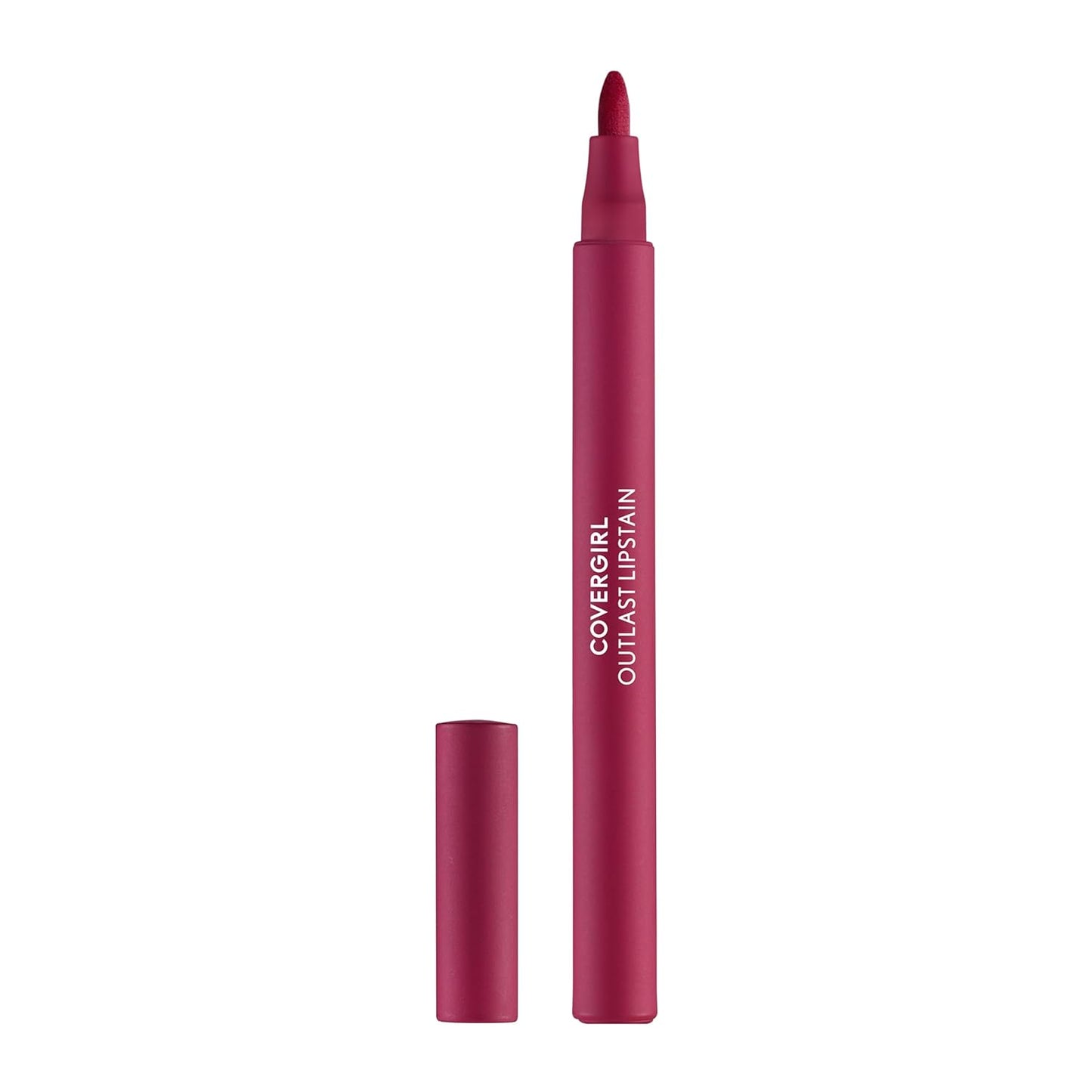 Covergirl Outlast Lipstain - All-Star, Smooth Application, Vegan Formula | 0.06oz, Transfer-Proof Satin Finish