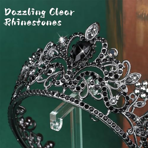 Black Girl Princess Crown Tiara for Cake Decorations & Party Accessories