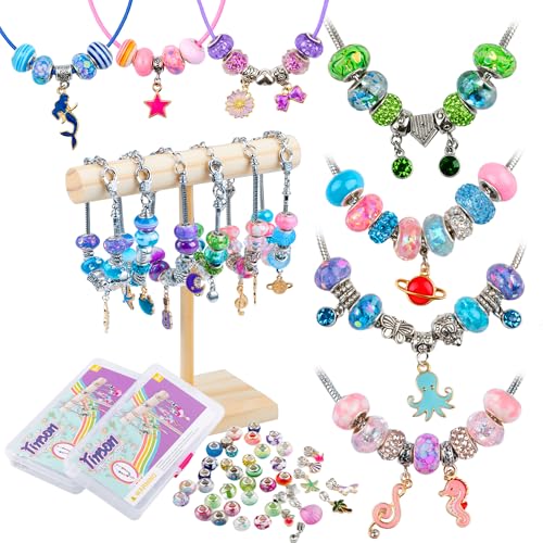 DIY Jewelry Making Kit for Charm Bracelets and Necklaces